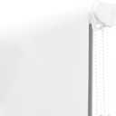 NUTRO CHILL Window Blinds, Light Filtering Roller Shades Semi-Sheer Privacy Fabric Window Shades for Home and Office, Easy to Install(23" W x 67" L, White)