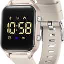 L LAVAREDO Waterproof Kids Digital Watches for Boys Girls,Sport Watch with Pedometer Stopwatch Vibration Alarm for Ages 513,No App Fitness Tracker Watch for Kids Teens Birthday