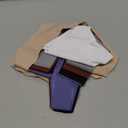 Hellopopgo Seamless Thongs For Women V-waisted No Show Thong Seamless Panties Breathable Comfortable Underwear Womens 6-Pack (Small, Multicolored-h1-6pack)