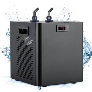 79 Gallon 1/3HP Aquarium Chiller - Energy Efficient Fish Tank Water Chiller for Axolotl, Freshwater & Saltwater Tanks, Quiet & Durable, Model AL-300