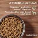 Diamond Naturals Large Breed Adult Dry Dog Food Lamb Meal and Rice Formula with Protein from Real Lamb, Probiotics and Essential Nutrients to Support Balanced and Overall Health in Adult Dogs 40lb (EXP 03/20/27)