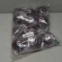 11 Pcs Light Scented Velvet Christmas Balls Bulk Winter Fir Scent Flocked Christmas Tree Ball Ornaments Hanging Baubles for Xmas Holiday Home Gift Yard Decor (Burgundy 3.15 Inch)