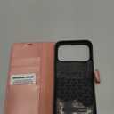 TUCCH Case Wallet for iPhone 17 Pro Max (6.9") 2025, Stand | RFID Blocking | 4 Card Holders | PU Leather | Magnetic Closure Folio Protective Cover | TPU Shockproof Inner Shell | Rose Gold