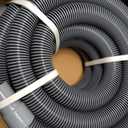 Sepetrel Manual Pool Vacuum Hose 1-1/2" x 30ft, Kink-Free Swivel Cuff Heavy Duty Spiral Wound Pool Cleaner Hose for Inground & Above Ground Pools, Skimmer,Not for Automatic Cleaners