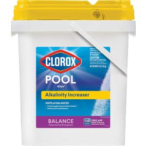 Clorox Pool & Spa Swimming Pool Alkalinity Increaser, Keeps pH Balanced, 16LB (Pack of 1)