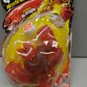 Heroes of Goo Jit Zu Meteor Madness, Stretchy Blazagon Action Figure, with Unique Scrunchy Goo Filling & Meteor Battle Gauntlet, Sensory Toy That Stretch Up to 3X Its Size