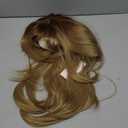 Alanhair Long Ash Blonde Wigs for Women,HAIRCUBE Layered Synthetic Wig with Bangs Heat Resistant Fiber Daily 24 Inch