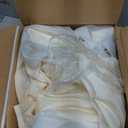 Sumfaller 10x10 FT Gazebo Replacement Canopy Top Cover Double Tiered Canopy Top Cover for Patio Garden Outdoor BBQ Roof Cover Grill Shelter (Beige)