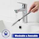 3Pcs Trim Paint Brushes, 0.45/0.6/0.7 Inch Small Paint Brushes for Walls, Edge Painting Tool for Baseboards, Corners, Touch Up Painting and Detail Work