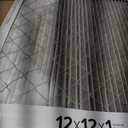 12x12x1 Air Filter 5 Pack, MERV 8 AC Furnace Filters (Actual Size: 11.75" x 11.75" x 0.75)