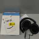 Over Ear Headphones Wired, 3.5mm Foldable Wired Headphones with Microphone, Volume Control, HD Stereo Sound, Lightweight Headphones for Adult/Teens/Chromebooks/Laptop/Computer/Tablets, Black