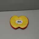 Cat Cone Collar Soft, Adjustable Cat Recovery Cone to Stop Licking, Cute Kitten Donut Collar After Surgery, Elizabethan Collars for Kittens, Lightweight Cats Neck Cones (Apple, Small)