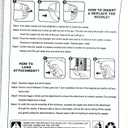 Label Gun with Minor Defects - Temporary Stitch Gun for Clothes - Quick Fixer - Includes 5 Needle, 1000 Black Fasteners & 1000 White Fasteners, PinkRed