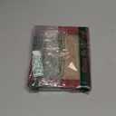 3x3 Picture Frame Solid Wood,Red. Table Top or Wall Mount Photo Frames with Plastic Glass for 3x3 Inches Pictures, Modern Home Office Decor