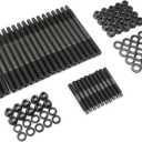 12-Point Cylinder Gasket Head Stud Bolt Kit Compatible with 2004-2019 LS1 LS3 5.3L 5.7L 6.0L Engines / Chevy LS1 LS6 4.8L 5.3L 6.0L # 234-4317