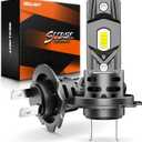 SEALIGHT H7 Bulbs 60000LM for ATVs & Powersports, 2024 Version, 60000LM Brighteness Wireless Fog Lights Easy Installation 10 Years Lifespan Daytime Running Lamp Modules- Pack of 2