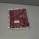 Double-layer Thick Fleece Ski Neck Gaiter, Winter Scarf Face Mask for Men Women, Warmer Beanie for Big Heads (Burgundy)