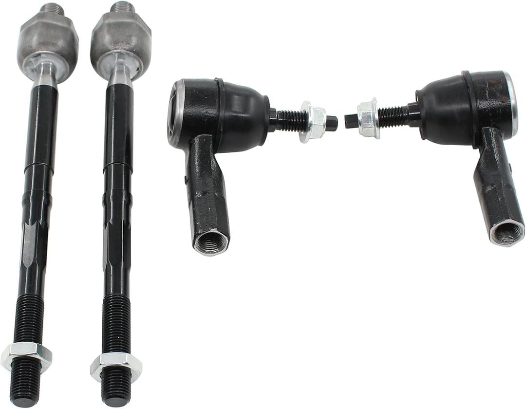 Front Left and Right Inner Outer Tie Rod End for Chevrolet Spark 2016-2022