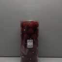 Every Day is Christmas Velvet 50ct 57cm/2.24" Christmas Ornaments, Shatterproof Christmas Tree Ornament Set, Flocking Ball Decorations (Velvet Burgundy)