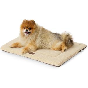 Bedsure Washable Dog Bed for Extra Large Dogs, Soft Foam Floor Pet Mat, Lightweight Travel Flat Puppy Mattress for Indoor Pet, 24x18 in