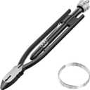 9 Inch Safety Wire Twisting Pliers, Aircraft Wire Twisting Tool with 10 Meters 0.5 mm, Automatic Metal Lock Twister for Aircraft Auto Industry