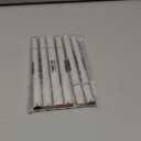 Leinuosen 6 Pack Dual Tip Leather Dye Marker Pens Touch up Pen Shoe Marker Leather Flow Marking Pen for Furniture Scratches Shoe Repair Kit Paint, 6 Colors