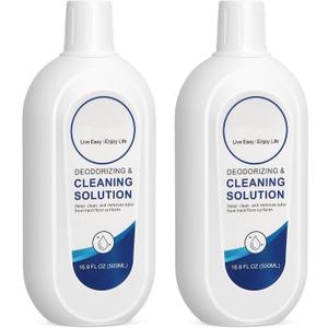 VILLAPOOL 2 Pack Floor Cleaning Solution for Tineco and Robot Vacuums with Mopping, Deep Cleans Multiple Hard Floors for iFLOOR Series, FLOOR ONE S3 / S5 / S6 / S7 / S9 Artist Series Wet Dry Vacuum