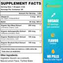 Sea Moss & Ashwagandha Root Drops - 10X Stronger Seamoss & Ashwagandha for Women & Men, Sea Moss Drops for Mood, Immunity, Digestive, Energy, Skin, Hair JointLemon Flavour - 80 Servings