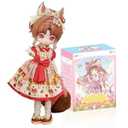 XiDonDon Minty The Fantasy Forest Series 1/ 12 BJD Doll OB11 Size Action Figures Collectable Anime Figures Dolls Mystery Box Boy Girls Gifts (Single Box)