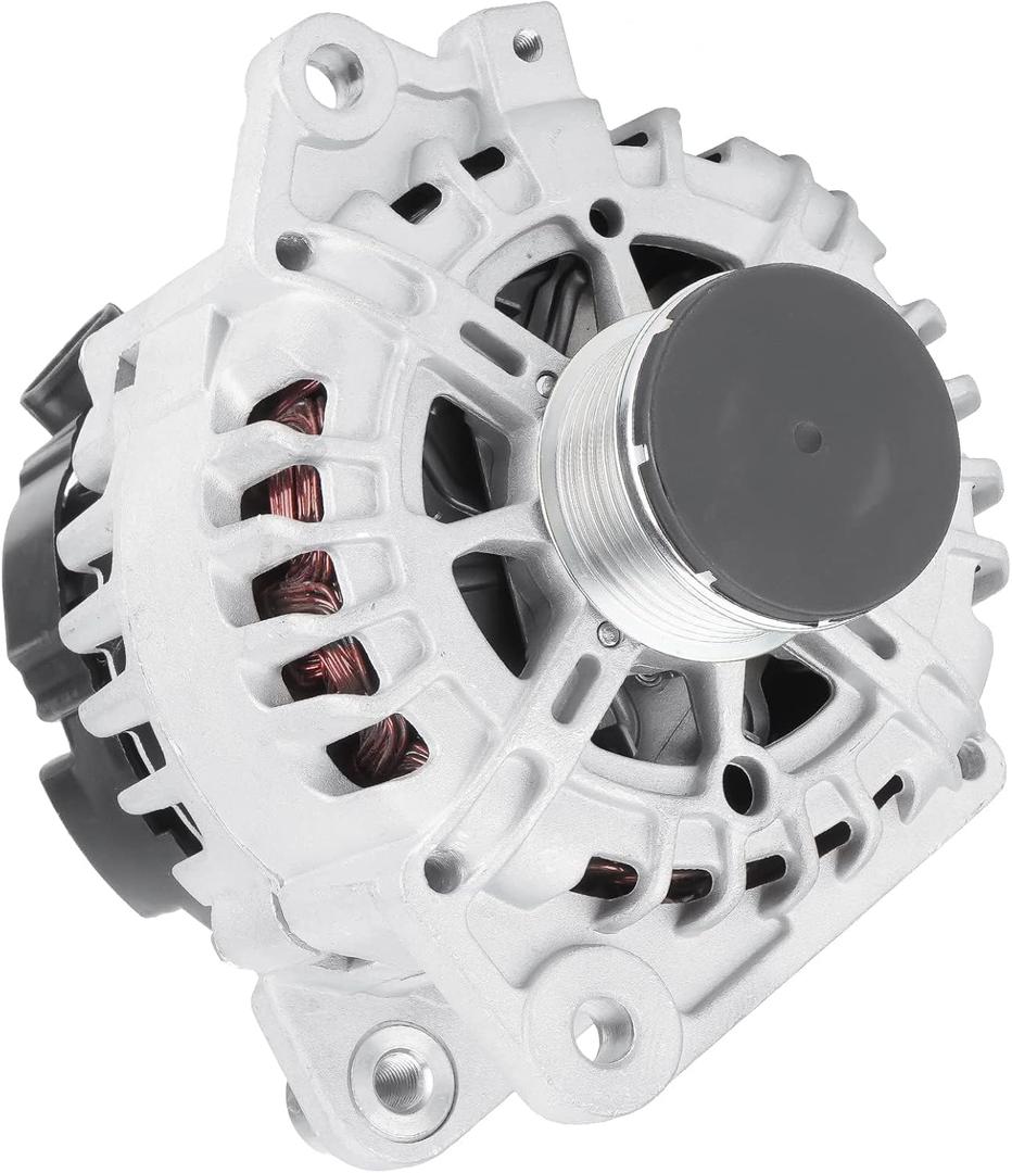 New 11258N Alternator for Nissan 2.5L for Altima 2007-2012, for Sentra 2007-2012, Rogue 2011-2013, 3-pin Plug, Rogue Select 2.5L 2014 2015, 23100JA02A, 23100JA02B