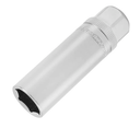OEMTOOLS 22887 5/8 Spark Plug Socket, 3/8 Drive Magnetic Spark Plug Socket for Engine Tune Ups, Oil-Resistant Chrome Finish, S2 Alloy Steel