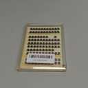 Brown Lash Clusters Fluffy Eyelash Clusters Natural Cluster Eyelashes Extensions 12-18MM D-Curly Manga Cluster Lashes Wispy False Lashes Clusters