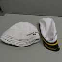 JaGely 7 Pcs Bachelor Party Favors Accessories Include 1 Captain Groom Hat and 6 Groom Sailor Hat Bachelor Party Decorations