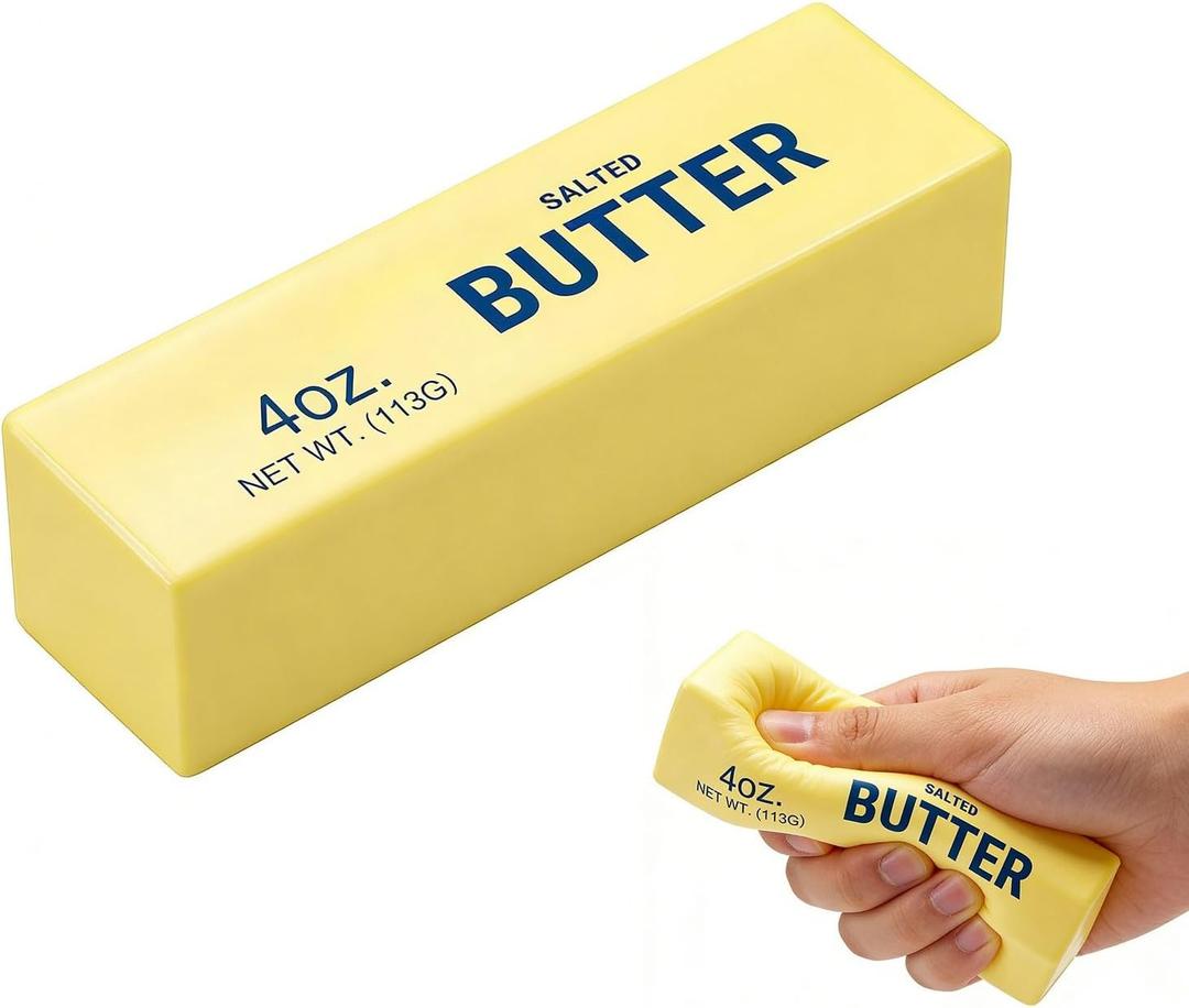 Butter Squishy Toys (Amber)