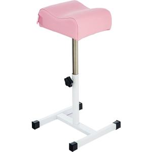 Pedicure Manicure Footrest Adjustable Height Stand Beauty SPA Salon Nail Care Pink