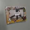 2 x Merry Christmas Picture Frame, Winter Holiday Decorations Holiday Gifts,Gingerbread Men Theme Photo Frame Signs, Wooden Tabletop Photo Frame With Stand, Christmas Frame Gifts for Family Friends-C06