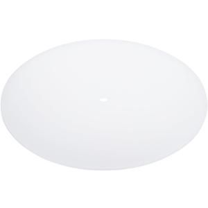 PATIKIL Lampshade Diffuser, 17.5" Diameter with 3/8" Center Hole Round Diffuser for Drum Lampshades Pendants Light Fits 18-20" Openings, Frosted White