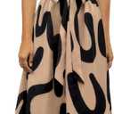 Zattcas Women Short Sleeve Ribbed Midi Dress Modest Casual Work Dress with Pockets
Size L