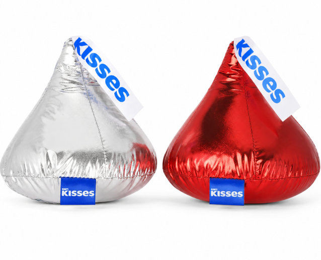 Hershey Kiss Plush Red 8IN