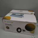 12 Pack Black 5/6 Inch LED Can Lights with Night Light, 5CCT Retrofit Recessed Lighting Selectable 2700K-6000K Dimmable, 12W=75W, 1200LM Downlight with Metal Smooth Trim-ETL and Energy Star (5CCT+NT-BK)