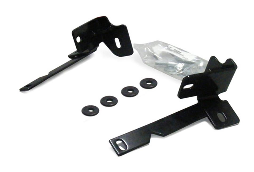 Go Rhino! Mounting Bracket Kit for RC2 Bull Bar | Mild Steel, Textured Black | 55985 | Fits 2008-2016 Ford F-250, F-350 Super Duty (Excludes Active Park Assist)