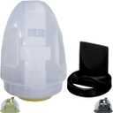 Selgo Replacement Dirty Tank for Bissell Little-Green Portable Carpet Cleaners 1400 3353 3369 Series & More OEM # 2037144 Tank White