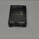 GlamBrushs Mini Hair Straightener, Rechargeable Wireless Portable Hair Straightener Brush, 3-Speed Temperature Control, Anti Scald Shell, Suitable for Home Travel (Pink)