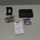 KUIIYER 2 in 1 Time Clocks for Employees Small Business (Fingerprint + Password) Employee Clock in & Out Machine Attendance Punch Clock