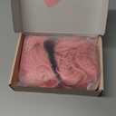 Pink Wig with Bangs for Women Long Pink Wavy Wigs 26 Inch Natural Looking Heat Resistant Synthetic Wig for Daily Party Use