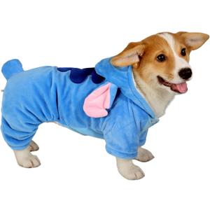 Fashion Dog Costumes, Pet Outfit, Pet Pajamas Clothes Warm Hoodie Coat for Any Party Halloween Christmas large
