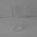 Borosilicate Glass Candle Holder, Clear Glass Chimney, Hurricane Candle Holders - Diameter 5", Height 12