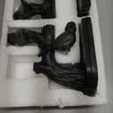 Creative Co-Op Resin Birds on a Branch Shaped Bookends (Set of 2 Pieces)