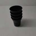 Bed Risers 6 Inch Heavy Duty, Round Furniture Risers for Bed Desk Table Sofa CouchBed Lifts Risers, Support up to 6000 Lbs (Pack of 4, Black)