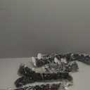 8 Packs Curly Crochet Hair GoGo Curl Crochet hair for Women Natural Black Deep Wave Braiding hair, Synthetic Bohemian Crochet Braid Water Wave Crochet hair Extensions (18inch, 1B)